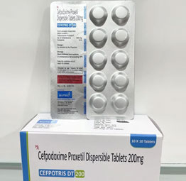 Cefpodoxime Proxetil Dispersible Tablets